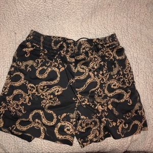 Patterned Urban outfitters shorts/swim shorts